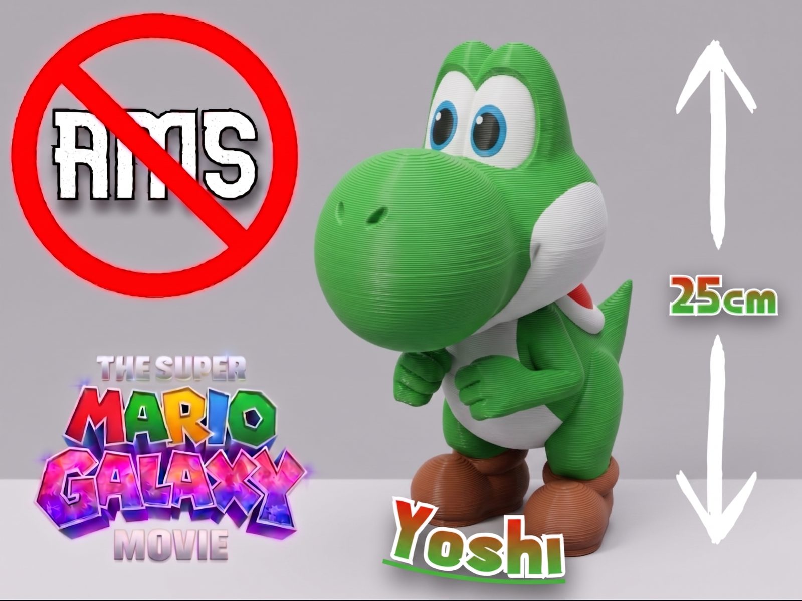 Yoshi- Super Mario Movie — vue 1
