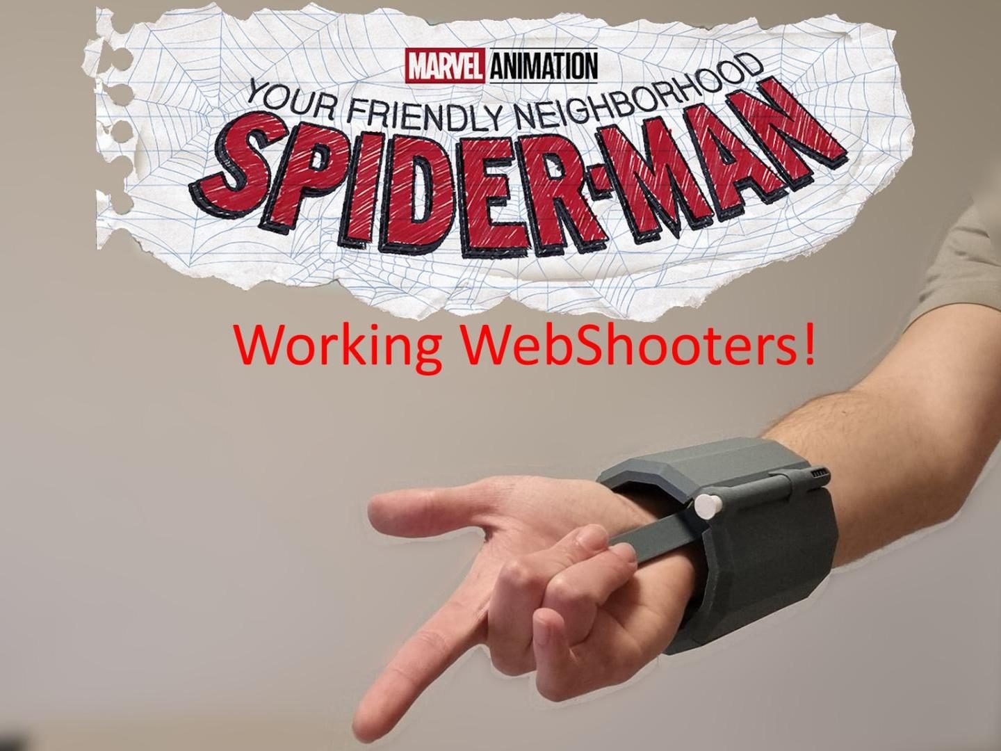 Your Friendly Neighborhood Spider-Man Webshooters — vue 1